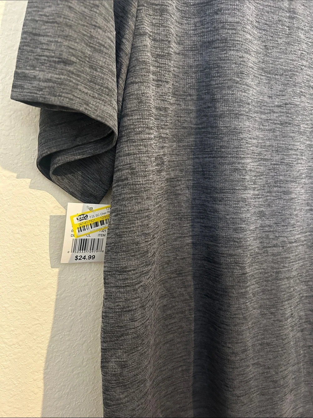 Winthrop Eagles Men's Charcoal Graphic Tee